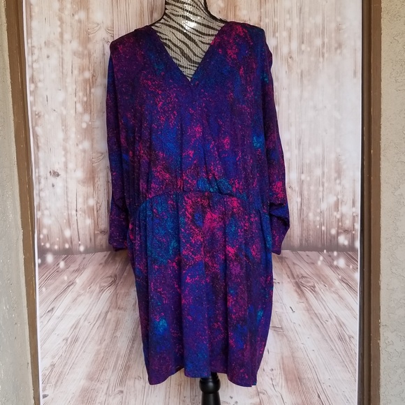 Kris Jenner Dresses & Skirts - NWOT Kris Jenner galaxy print dress size 1x 2x